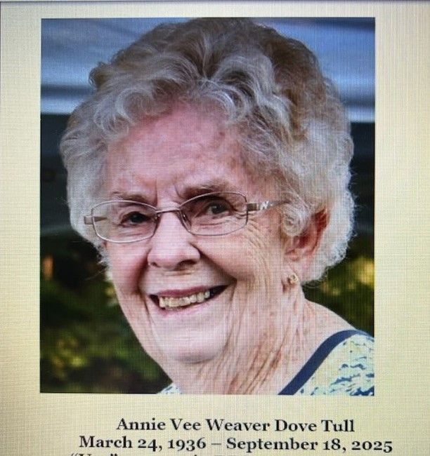 Annie Vera Weaver Dove Tull